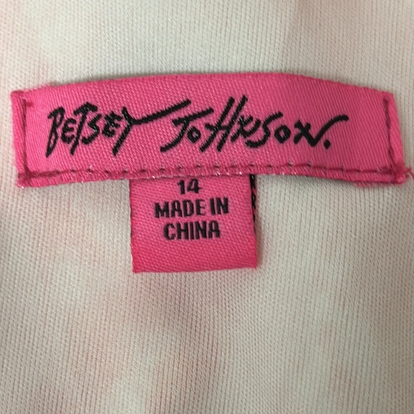 Betsey Johnson Orange and White Jacquard Dress Size 14 - Picture 7 of 10